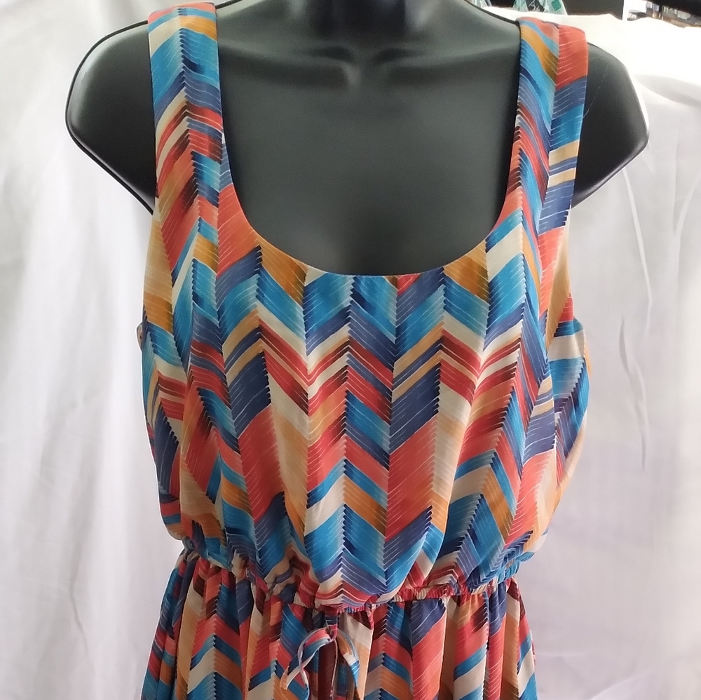 (160) Rue 21  Sleeveless summer dress, Size M.